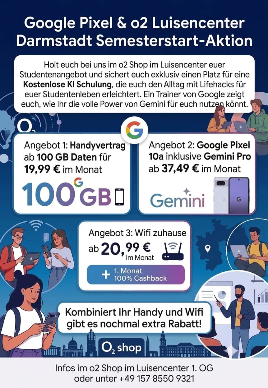 Studenten-Special bei o2: Exklusive Angebote zum Semesterstart!