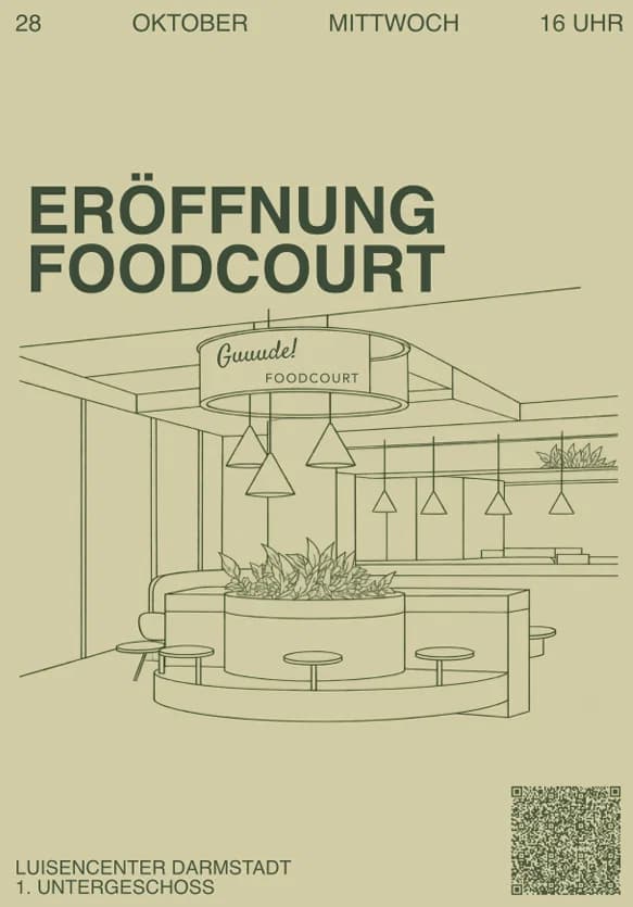 Unser neuer Food Court im Luisencenter ist eröffnet!