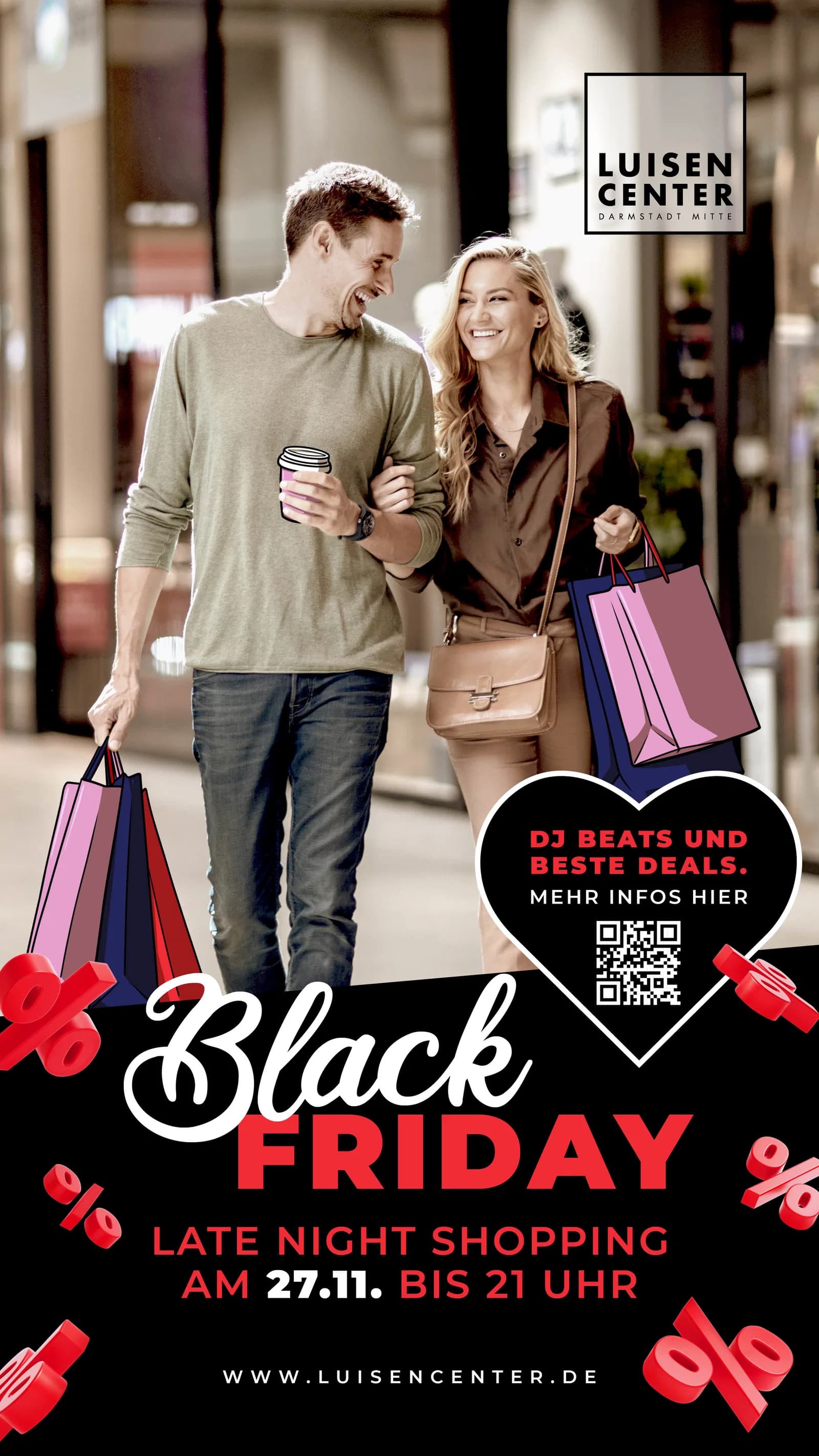 Black Friday im LCD – DJ Beats, beste Deals und Shopping bis 21 Uhr!